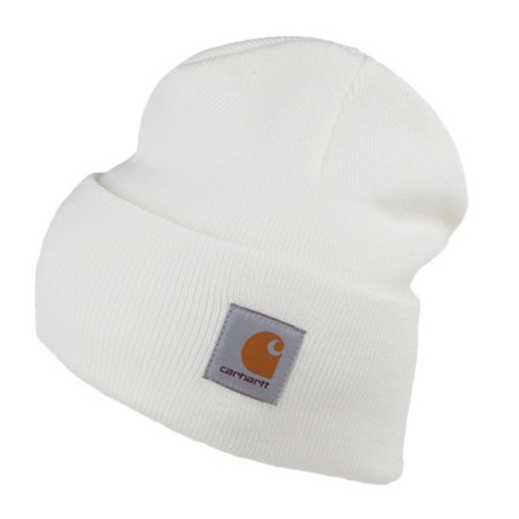 🛑 SOLD Carhartt Men’s WIP white long beanie - Picture 6 of 16